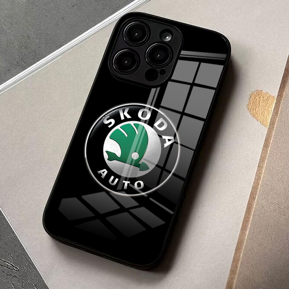 Phone Cases Near Me - Luxury Skoda-a Logo Phone Case For