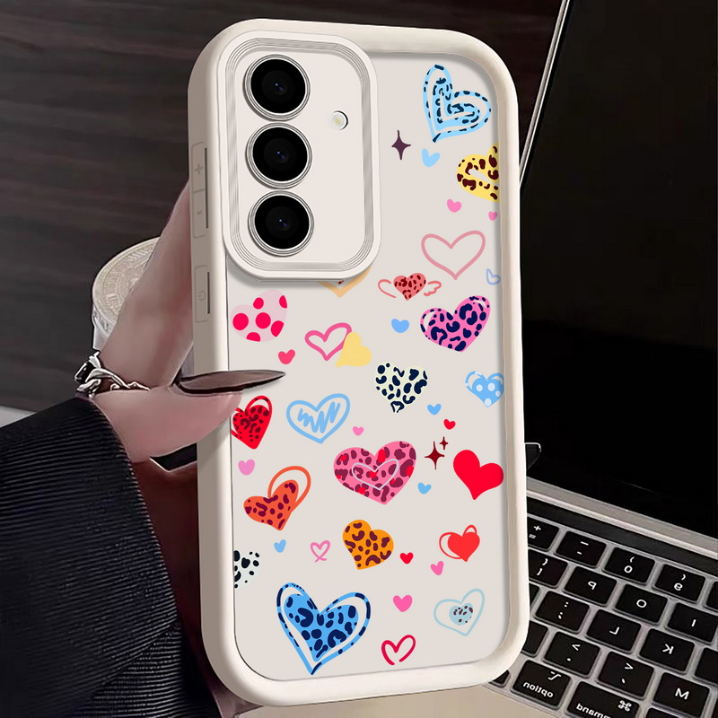 Colorful Heart Pattern Phone C - огляд і ціна Phone Cases Galaxy A17