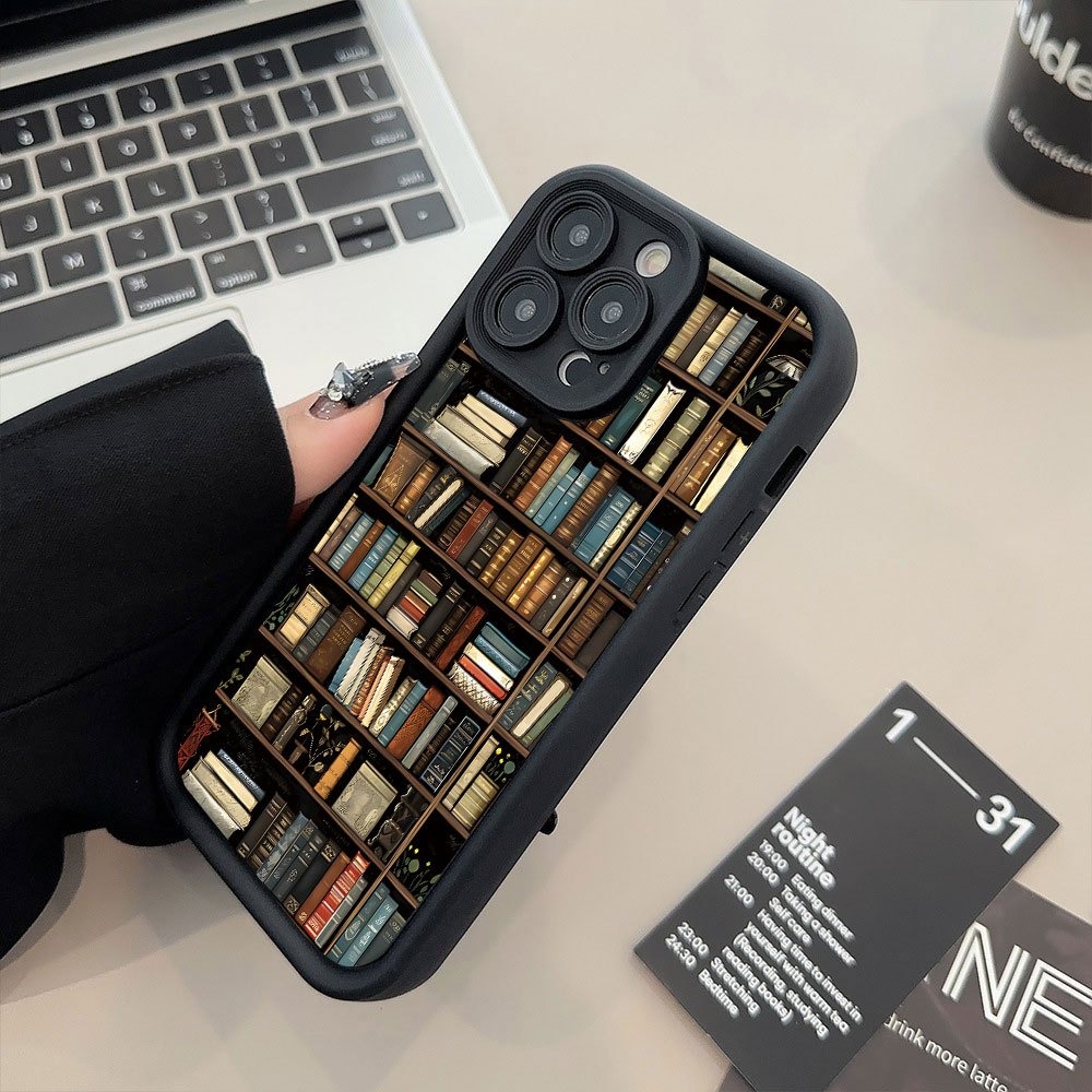 Book Shelf Creative Pattern Ph - огляд і ціна Phone Cases Iphone 17