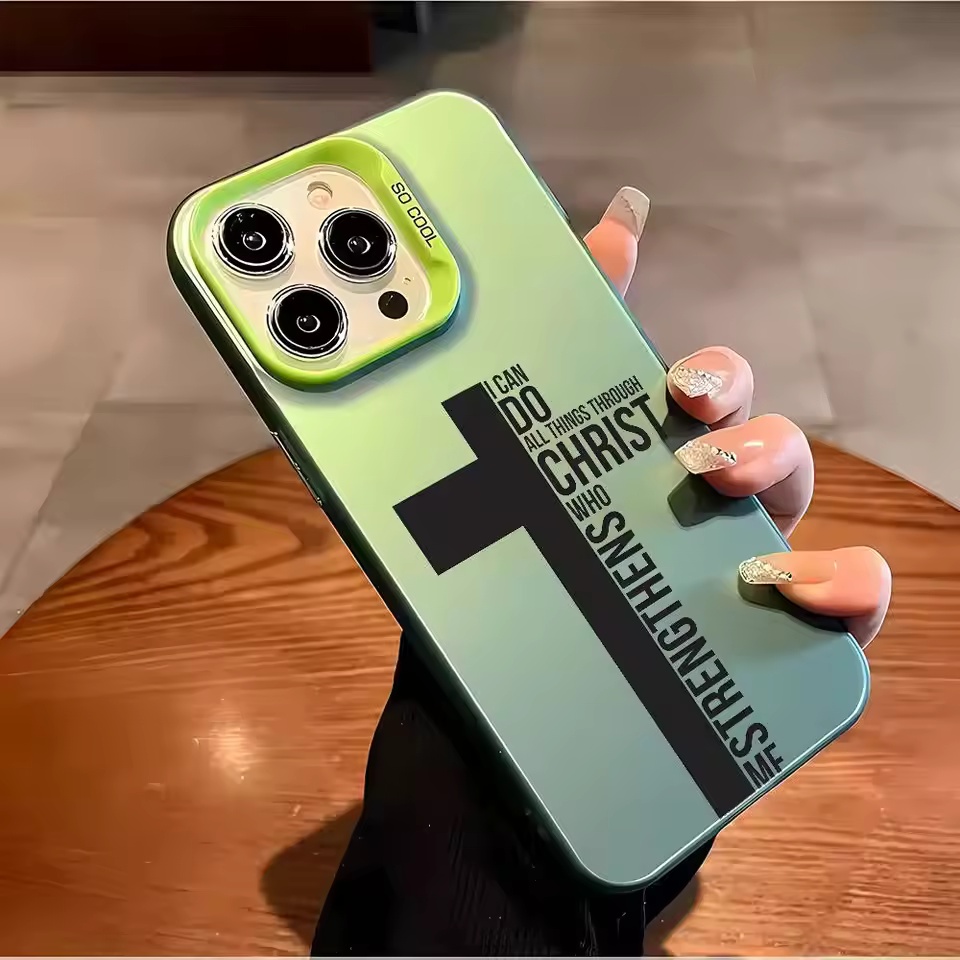 Anti Fingerprint Cross Bible P - огляд і ціна Phone Cases Iphone 17
