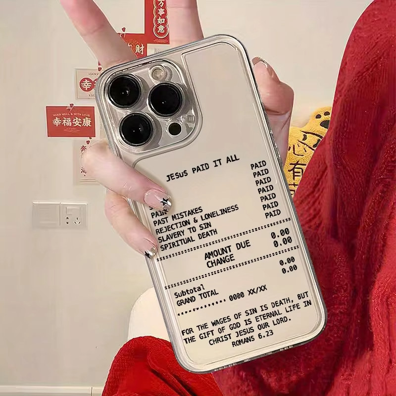 Jesus Paid it All Phone Case F - огляд і ціна Phone Cases Jesus