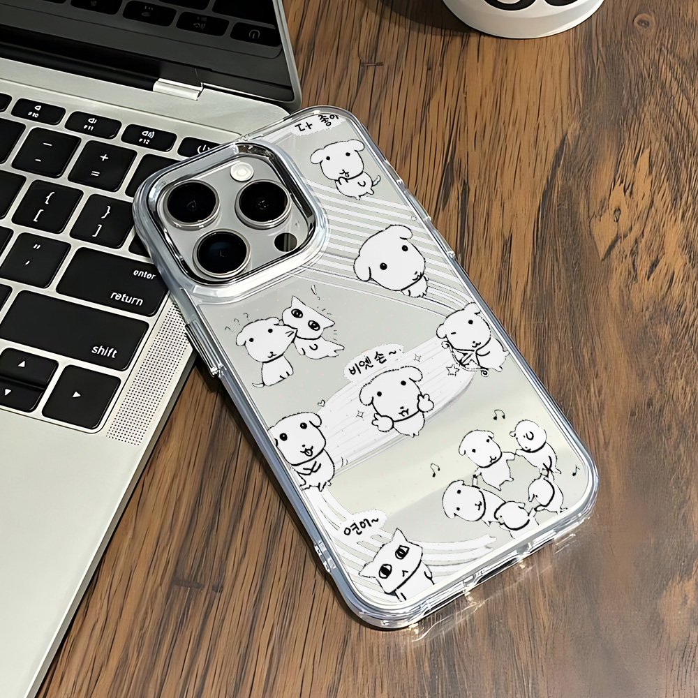 Kawaii Puppy Glitter Phone Cas - огляд і ціна Phone Cases Arc