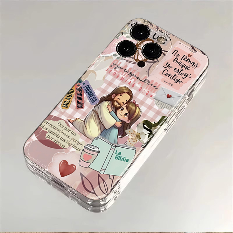 Cartoon Jesus And Me Bible Ver - огляд і ціна Phone Cases Jesus