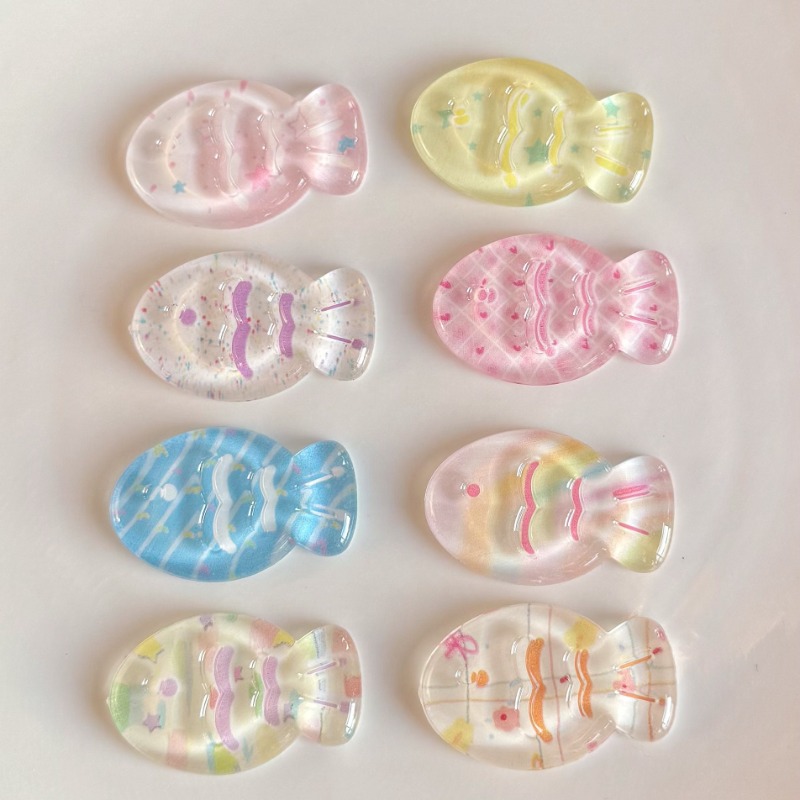 10pcs New Spring Summer Transp - огляд і ціна Phone Cases With Charms