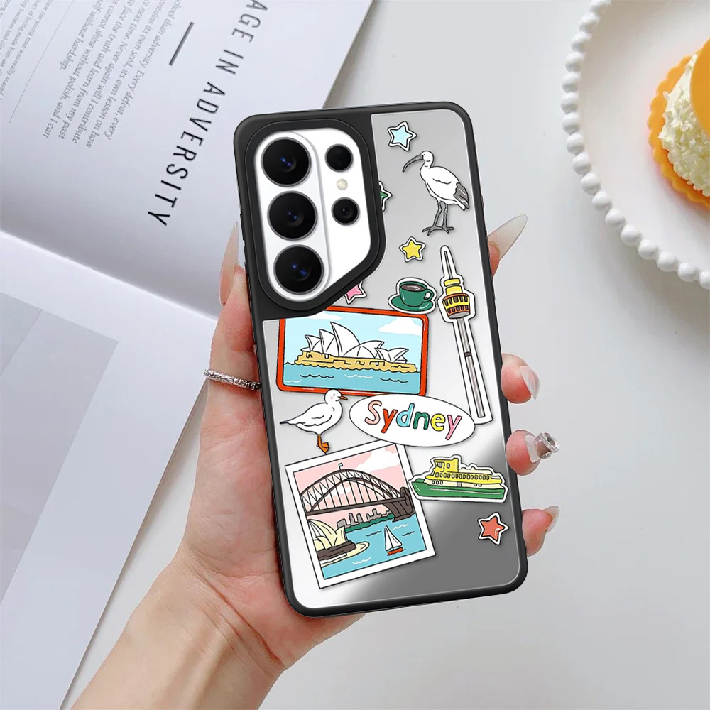 Melbourne Travel Mirror Surfac - огляд і ціна Phone Cases Melbourne