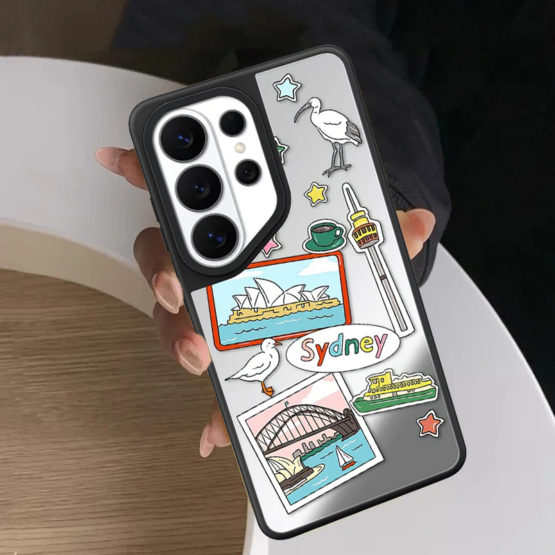 Melbourne Travel Mirror Surfac - огляд і ціна Phone Cases Melbourne