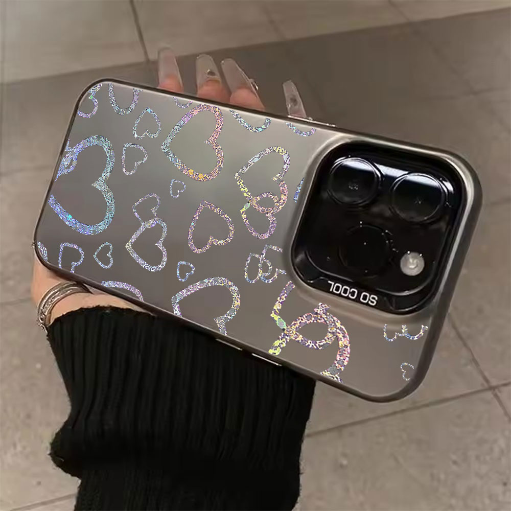 Colorful Heart Print Case For  - огляд і ціна Phone Cases Iphone 17