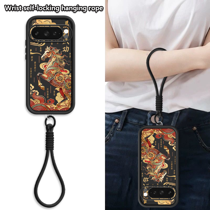 Cute Foal Print Wrist Strap La - огляд і ціна Google Pixel 9 Pro