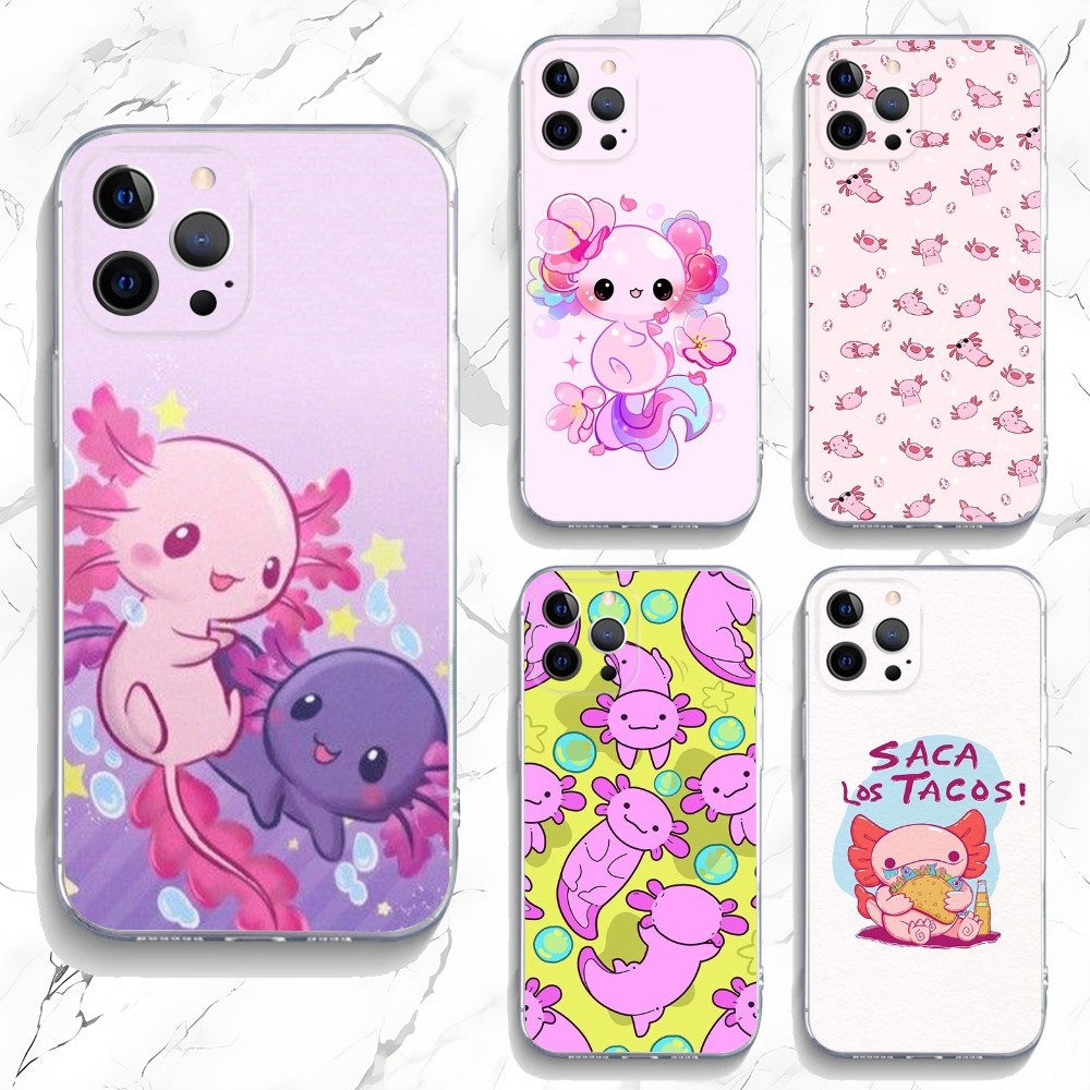 Cute Axolotl Phone Case For iP - огляд і ціна Phone Cases Near Me