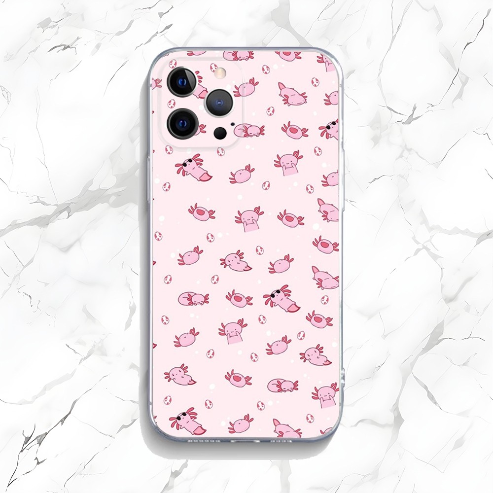 Cute Axolotl Phone Case For iP - огляд і ціна Phone Cases Near Me