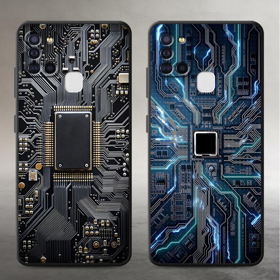 Retro Circuit Board Funda Phon - огляд і ціна Phone Cases Galaxy A17