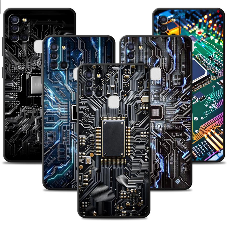 Retro Circuit Board Funda Phon - огляд і ціна Phone Cases Galaxy A17