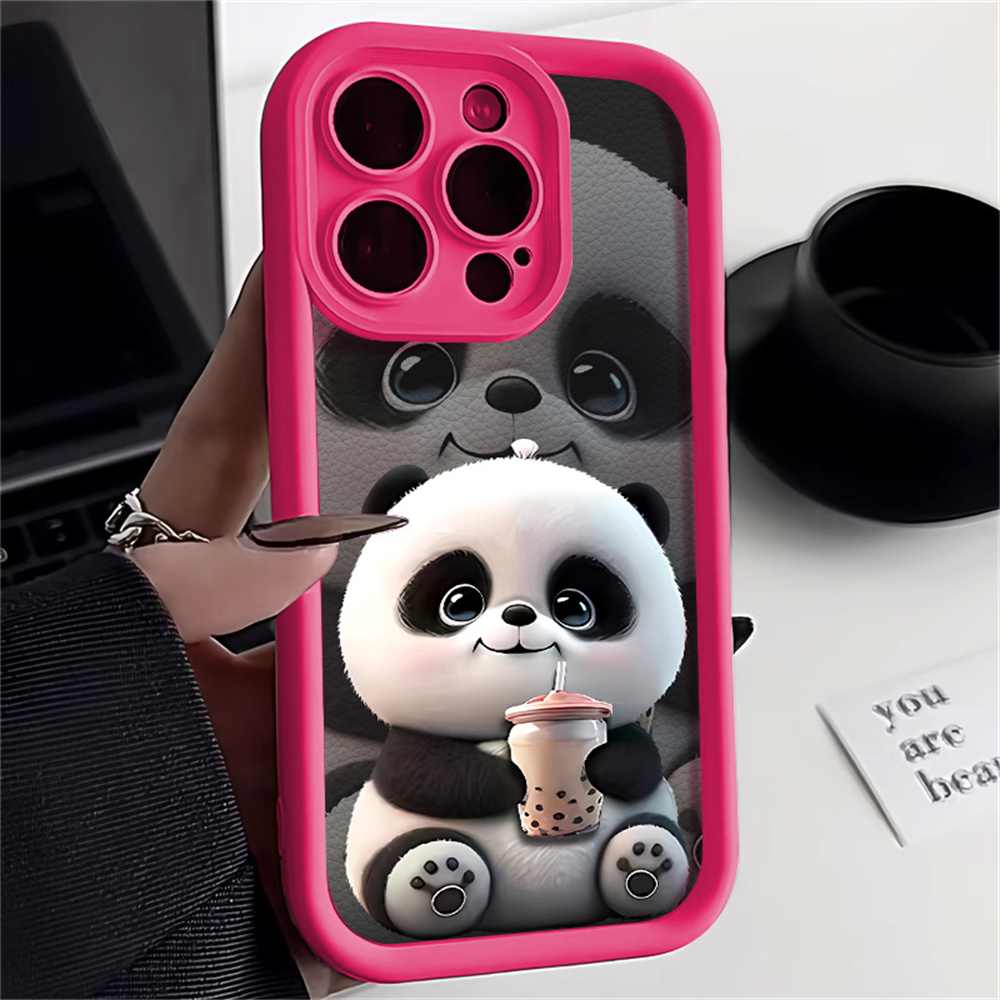 Panda Soft TPU Case For iPhone - огляд і ціна Phone Cases Jesus