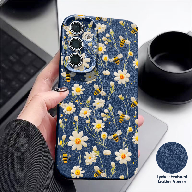Bee Flower Pattern Silicone Ph - огляд і ціна Phone Cases Galaxy A17