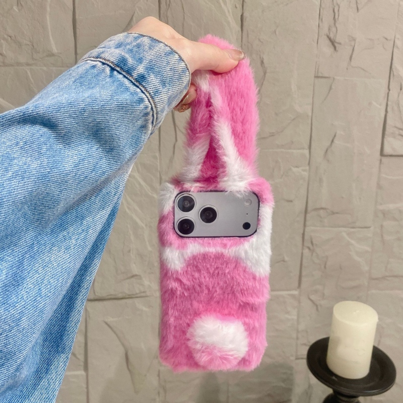 Cute Rabbit Design Fluffy Phon - огляд і ціна Phone Cases Iphone 17