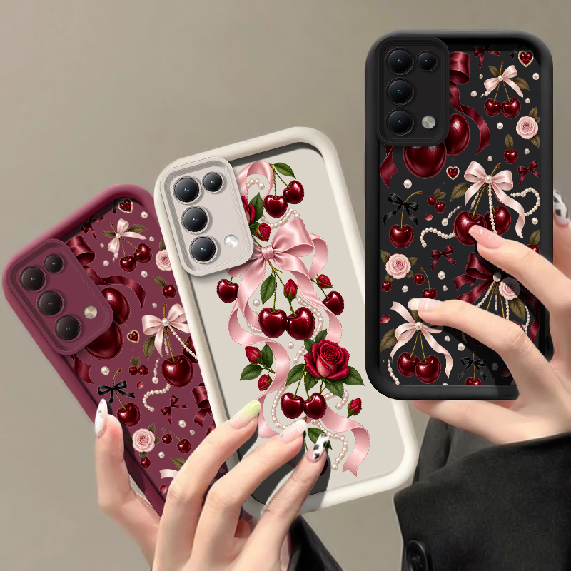 Cartoon Cherry Bow Pattern Pho - огляд і ціна Phone Cases Oneplus