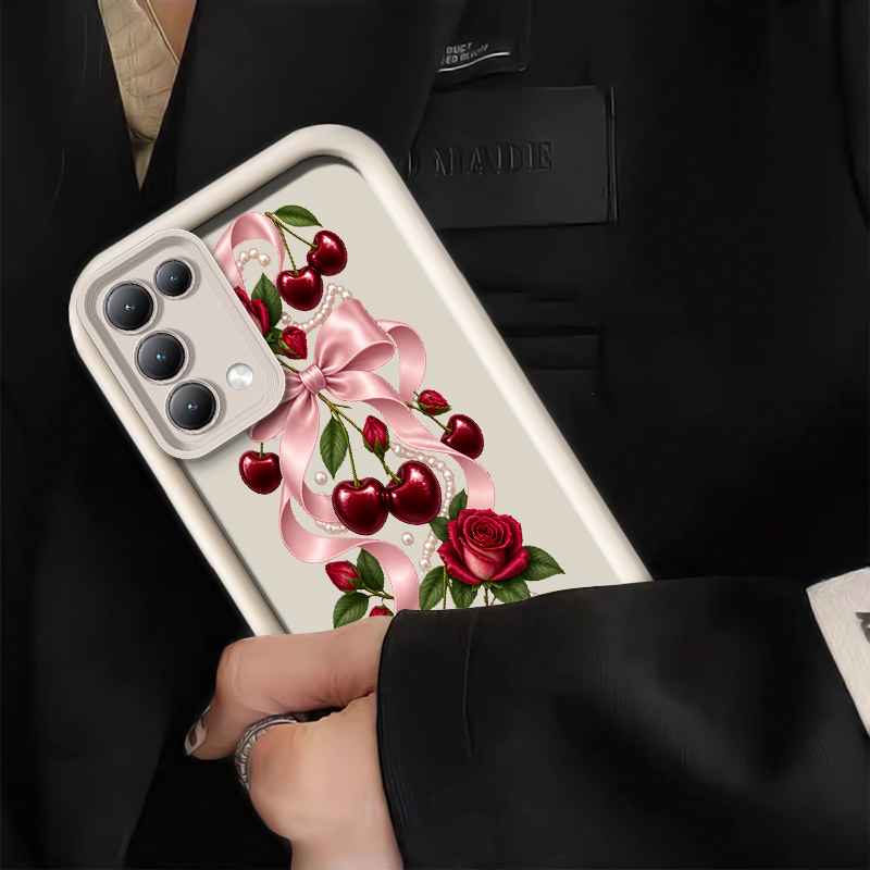Cartoon Cherry Bow Pattern Pho - огляд і ціна Phone Cases Oneplus