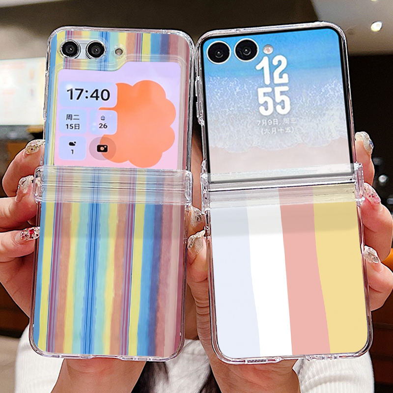Colorful Striped Pattern Phone - огляд і ціна Phone Cases Z Fold 4